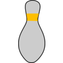 download Bowling Duckpin clipart image with 45 hue color