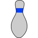 download Bowling Duckpin clipart image with 225 hue color