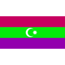 download Flag Of Azebaijan clipart image with 135 hue color
