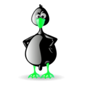 download Tux Clemente 01 clipart image with 90 hue color