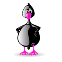 download Tux Clemente 01 clipart image with 270 hue color