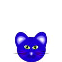 download Cat clipart image with 225 hue color