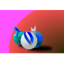 download Palline clipart image with 180 hue color