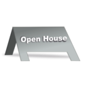 download Open House Signage clipart image with 90 hue color