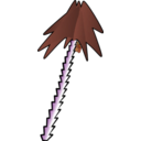 download Leaning Palm Tree clipart image with 270 hue color