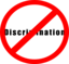 No Discrimination Sign