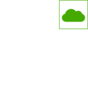 Eco Green Cloud Icon