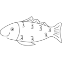 download Pesce D Aprile clipart image with 90 hue color