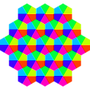 download Kite Hexagons 6 Color clipart image with 135 hue color