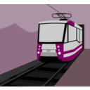 download Tramway Volgograd Metrotram clipart image with 315 hue color