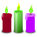download Candles clipart image with 45 hue color