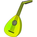 download Lute 1 clipart image with 45 hue color