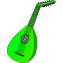 download Lute 1 clipart image with 90 hue color