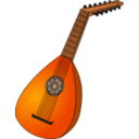 download Lute 1 clipart image with 0 hue color