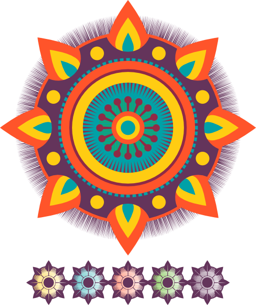 Mandala Flames