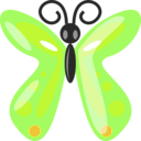 download Butterfly2 clipart image with 45 hue color