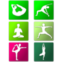 download Yoga clipart image with 90 hue color