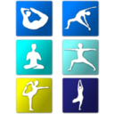 download Yoga clipart image with 180 hue color