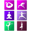download Yoga clipart image with 270 hue color