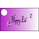 download Happy Eid clipart image with 90 hue color