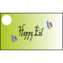 download Happy Eid clipart image with 225 hue color