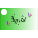 download Happy Eid clipart image with 270 hue color