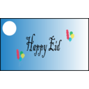 download Happy Eid clipart image with 0 hue color