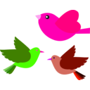 download Passarinhos Birds clipart image with 270 hue color