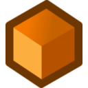 Icon Cube Orange