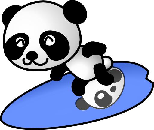 Surfer Panda