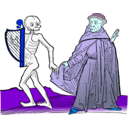 download Dance Macabre 8 clipart image with 180 hue color