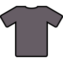 download Grey T Shirt clipart image with 45 hue color