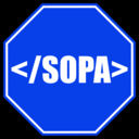 download Stop Sopa clipart image with 225 hue color