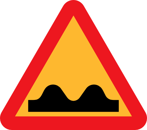 Speed Bump Sign