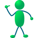 download Stickman 12 clipart image with 315 hue color
