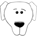 download Dog Face Cartoon World Label clipart image with 0 hue color