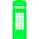 download London Phonebooth clipart image with 135 hue color
