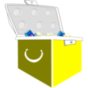 download Cooler clipart image with 180 hue color