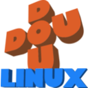 download Doudoulinux Logo clipart image with 180 hue color