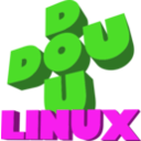 download Doudoulinux Logo clipart image with 270 hue color