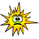 download Funny Red Bacteria clipart image with 45 hue color