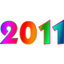 download 2011 Rainbow Sign clipart image with 270 hue color