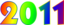 2011 Rainbow Sign