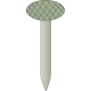 download Nail clipart image with 90 hue color