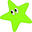 download Star clipart image with 45 hue color