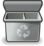 Gray Recycle Bin