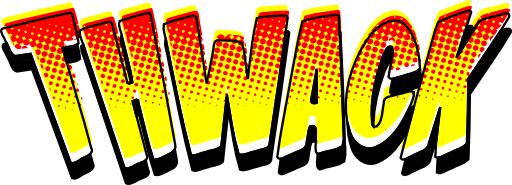 Thwack Vintage Comic Book Sound Effects