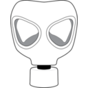 download Gas Mask clipart image with 0 hue color