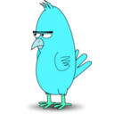download Bird Pajaro clipart image with 135 hue color