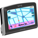 download Gps On clipart image with 135 hue color